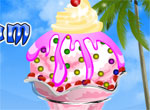 Гавайский десерт мороженое