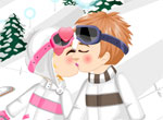 Поцелуй на лыжах